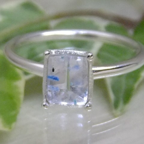 パライバクォーツリングシルバー925、15号