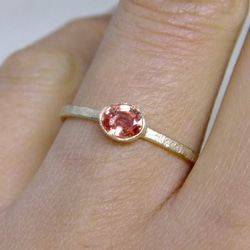 pink sapphire＊K10 ring 4枚目の画像