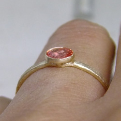 pink sapphire＊K10 ring 5枚目の画像