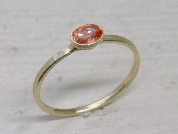 pink sapphire＊K10 ring 8枚目の画像