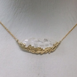 氷を紡いで＊925/k14gp 14kgf necklace 5枚目の画像