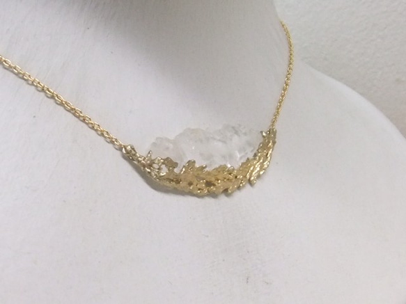 氷を紡いで＊925/k14gp 14kgf necklace 7枚目の画像