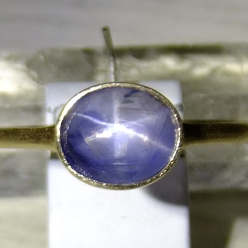 k14WGスターサファイアリング スターサファイア＊K14(lunapinkgold)ring 指輪・リング Roro