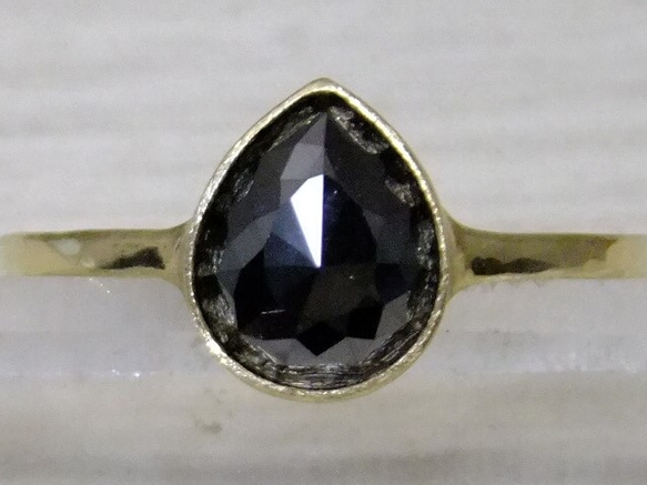 『漆黒の世界』blackdia1.96ct K18 ring 2枚目の画像