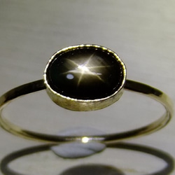 blackstar sapphire＊14kgf ring 3枚目の画像