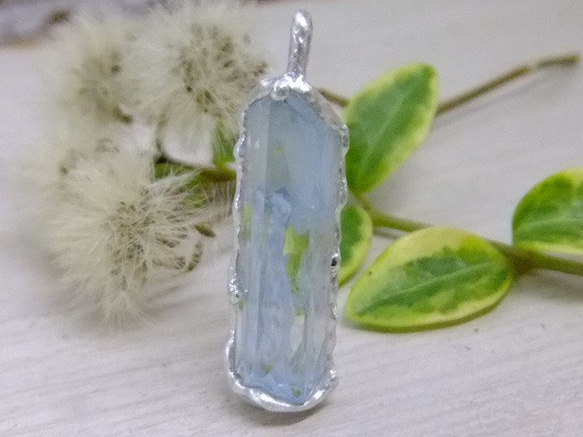 融雪＊aquamarine*925pendant 1枚目の画像