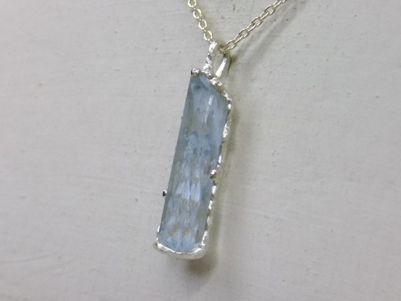 融雪＊aquamarine*925pendant 4枚目の画像