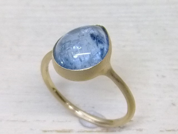 サンタマリア＊K14lunapinkgold ring 4枚目の画像