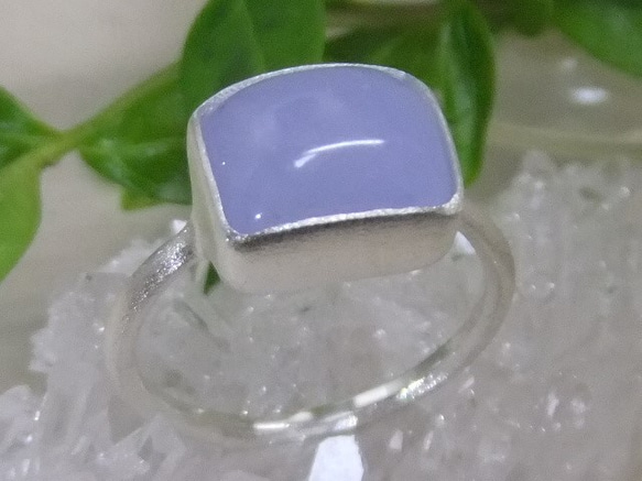 ブルーカルセドニー＊925ring 1枚目の画像