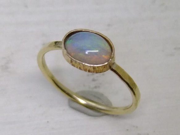 opal＊14kgf ring 4枚目の画像