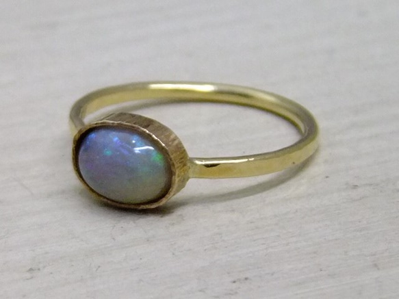 opal＊14kgf ring 5枚目の画像