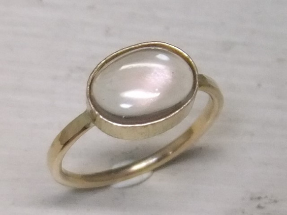 oregon sunstone＊14kgf ring 4枚目の画像