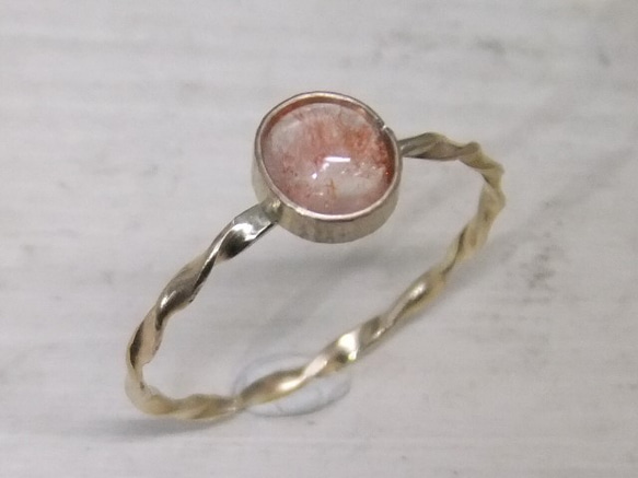 strawberry quartz＊14kgf ring 4枚目の画像