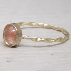 strawberry quartz＊14kgf ring 5枚目の画像