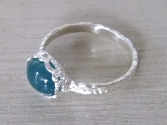 グランディディエライト＊925 lace ring 5枚目の画像