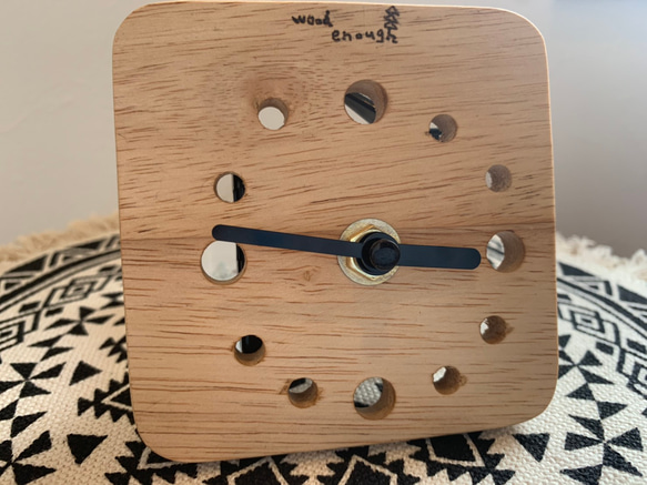 木製時計 1枚目の画像