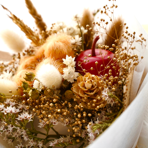 ミニブーケ✴︎キラキラゴージャスクリスマスミニブーケ✴︎スワッグ