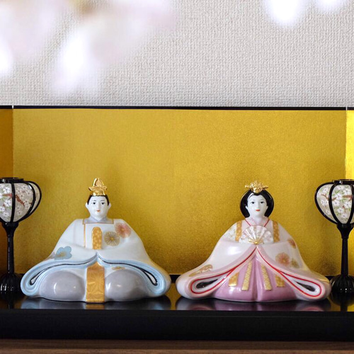 ポーセラーツ展示♡お雛様♡ その他置物 & KOKO♡ 通販 9599066