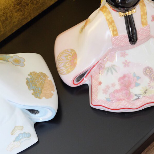 ポーセラーツ展示♡お雛様♡ その他置物 & KOKO♡ 通販 9599066