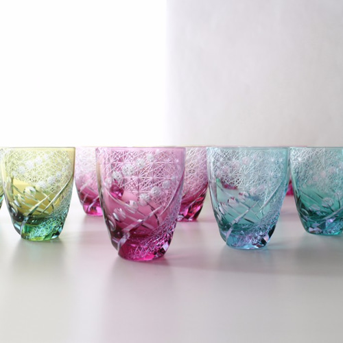 再販】切子グラス「繋ぎ」 グラス Namry Glass 通販 11181479