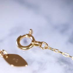 [Sot to] K10 ブレスレット(またはアンクレット)  【アイオライト】 4枚目の画像