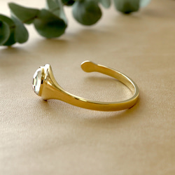 [Hi-Bi] Luminous Shell x Smoky Quartz Doublet Bangle 第2張的照片