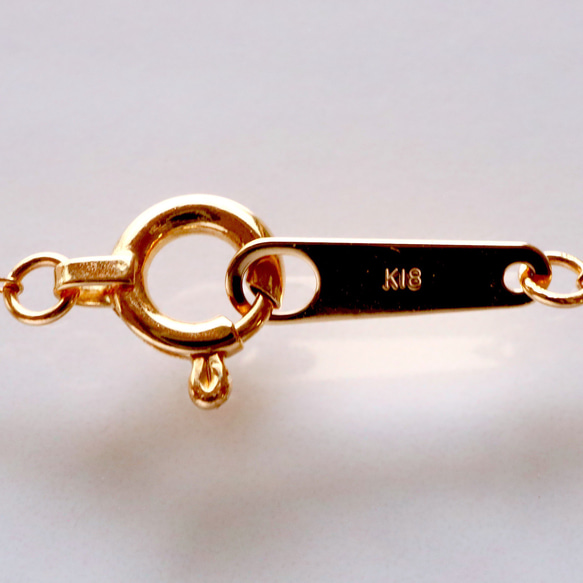 [Sot.to] K18 チェーンが選べる6mmアコヤ真珠のネックレス 5枚目の画像