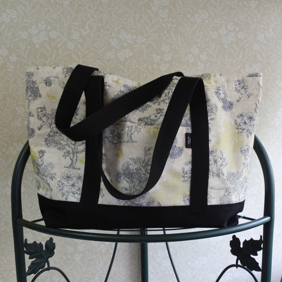 トートバッグ Joli Fleur la Toile（ジョリーフルール・ラトワール）森