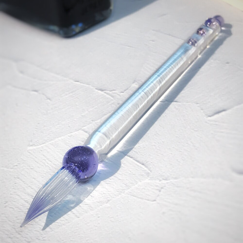数量限定！ガラスペン～奏～ 紫 ペン・筆記用具 Otonari工房 通販