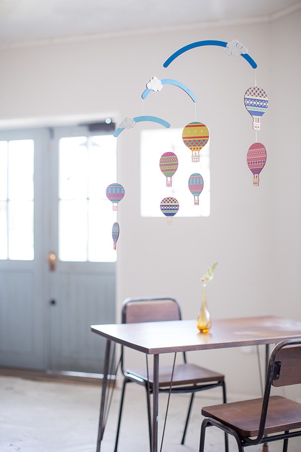 fuwa fuwa【名入れ】(気球モビール)