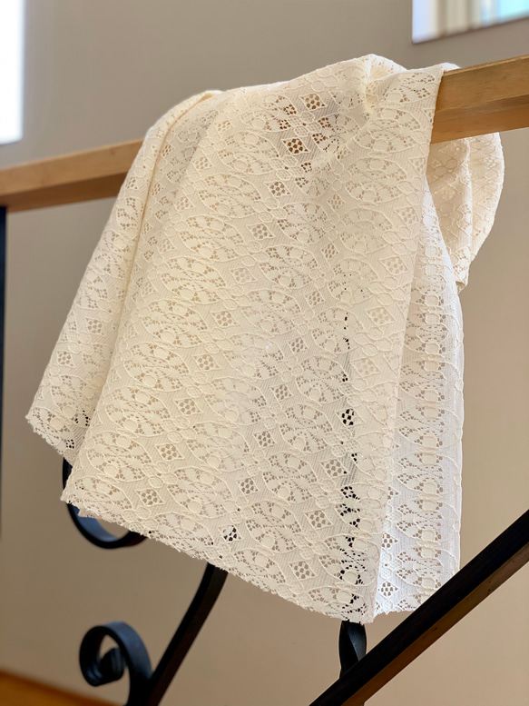 小柄コットンレース【生成り】D/# NB2480 レース nobees 通販