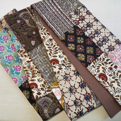 ❋ パッチワーク半幅帯 ❋ 和装小物（帯・半襟） -仕立処- きもの.Lab