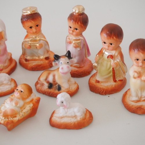 ナシミエント（メキシコのクリスマス・イエス生誕の置物ー陶器ー②