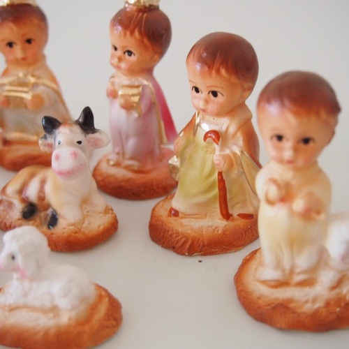 ナシミエント（メキシコのクリスマス・イエス生誕の置物ー陶器ー②