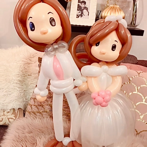 新郎新婦様バルーンドール その他オーダーメイド ERICKA SHIRLEY