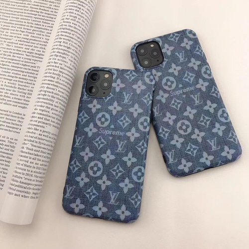 シュプリーム ルイヴィトン Iphone 11/11 Proケースデニム風 Supreme 