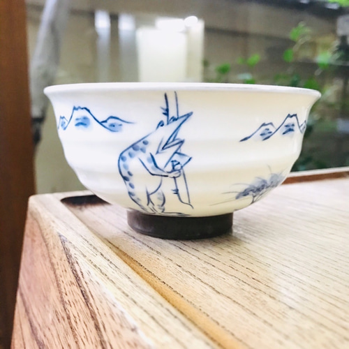 たち吉】鳥獣戯画 飯茶碗 染付 | JTBのふるさと納税サイト [ふるぽ]