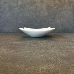 清水焼 角豆皿 (紅葉) 4枚目の画像