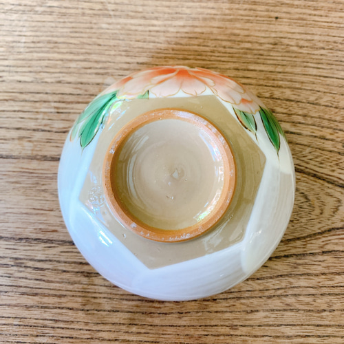 京焼・清水焼 ご飯茶碗 小 (牡丹) 茶碗・めし碗 京焼・清水焼窯元 陶