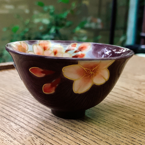 京焼清水焼陶葊とうあん 桜6枚セット