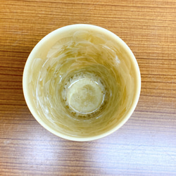 【特別セット価格】京焼・清水焼 花結晶なごみカップセット(黄＋金華) 7枚目の画像