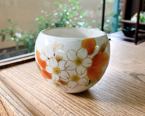 Amazon.co.jp: 陶葊 陶あん 京焼 清水焼 小壺花器 花瓶 : ホーム
