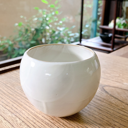 京焼・清水焼 陶あん】玉湯呑み 山桜 湯呑み 京焼・清水焼窯元 陶あん