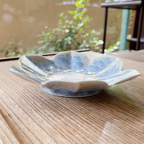 京焼陶庵花柄 陶器製 楕円形ボウル フラワーパターン ボウルМ 16cm | aito製作所 | 美濃焼・瀬戸焼