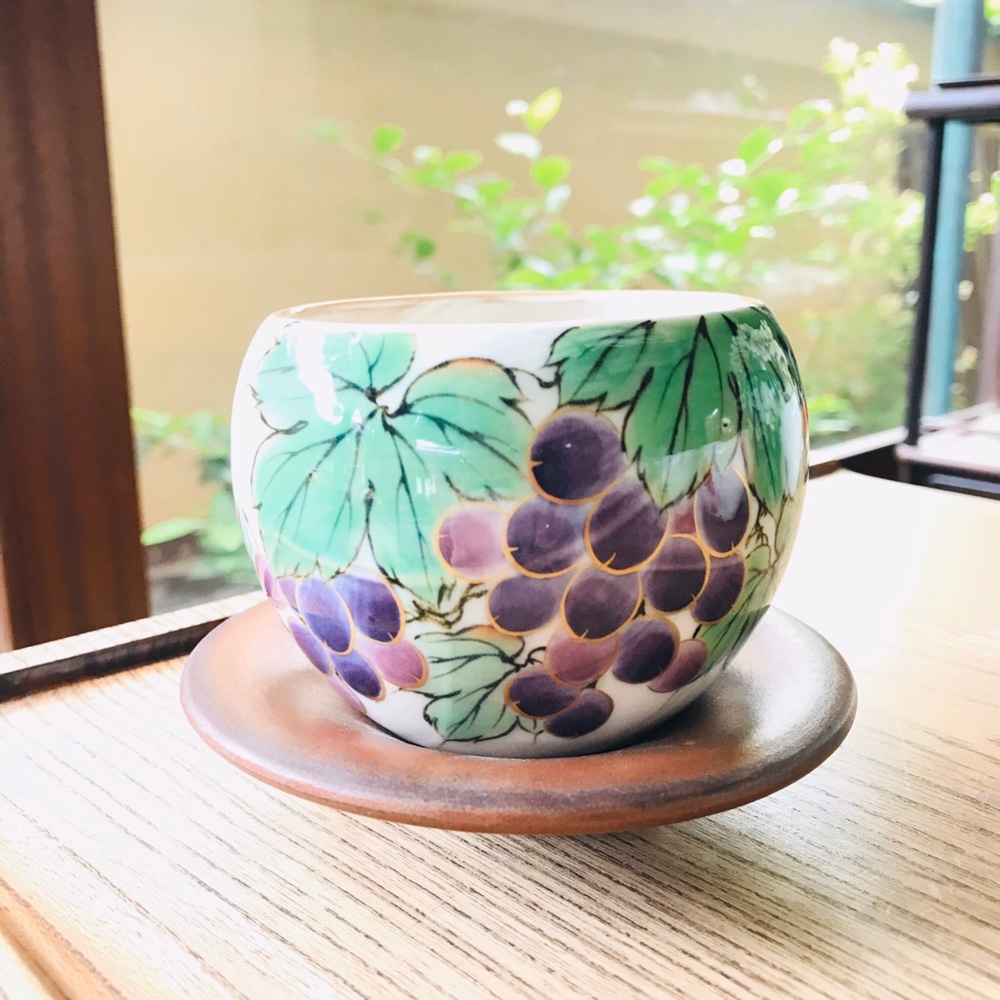 清水焼 京焼 陶あん 湯呑み 小鉢 京焼・清水焼 陶あん】玉湯呑み もみじ 湯呑み 京焼・清水焼窯元