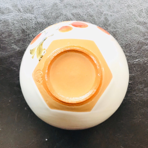 京焼/紅白梅/陶あん/湯呑/新品/2客/夫婦セット/木箱 紅白梅夫婦湯呑 陶あん - 京焼清水焼 松韻堂