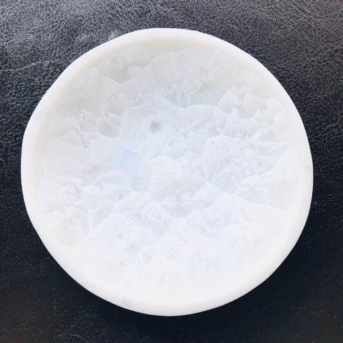 京焼・花結晶 丸豆皿(白) 薬味皿・豆皿 京焼・清水焼窯元 陶あん