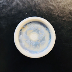 京焼・花結晶 なごみカップ(銀藤) 4枚目の画像