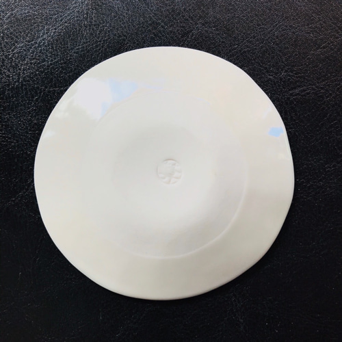 京焼・清水焼 豆丸皿 【12月】福寿草 薬味皿・豆皿 京焼・清水焼窯元