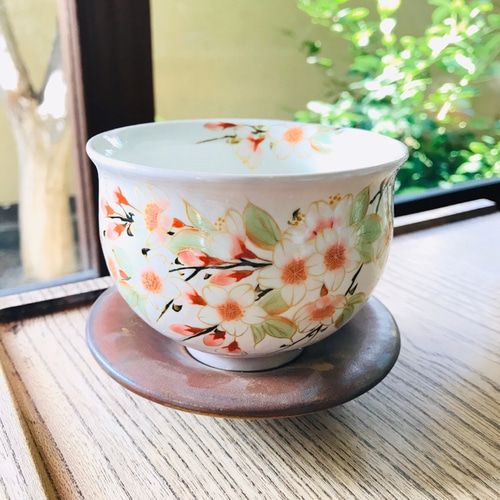 京焼・清水焼 オクシマ湯呑み 薄桃 湯呑み 京焼・清水焼窯元 陶 京焼・清水焼 オクシマ湯呑み 薄桃 湯呑み 京焼・清水焼窯元 陶